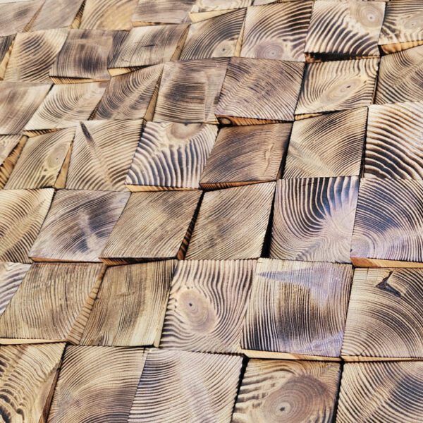 Cuadro de madera quemada para pared