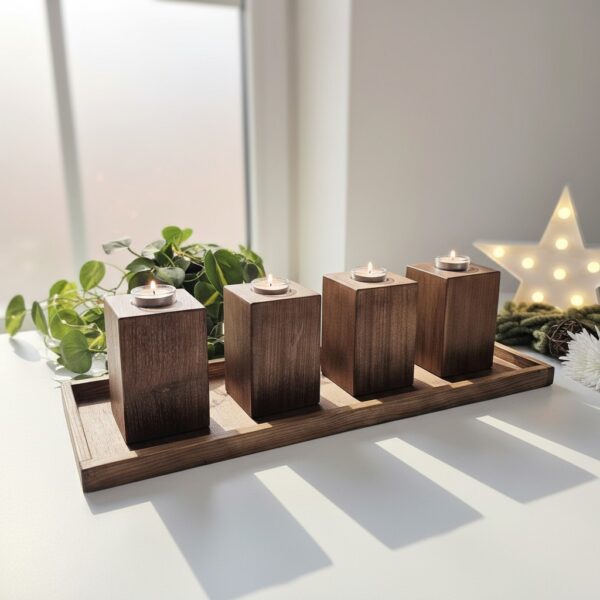 velas de té en cristal